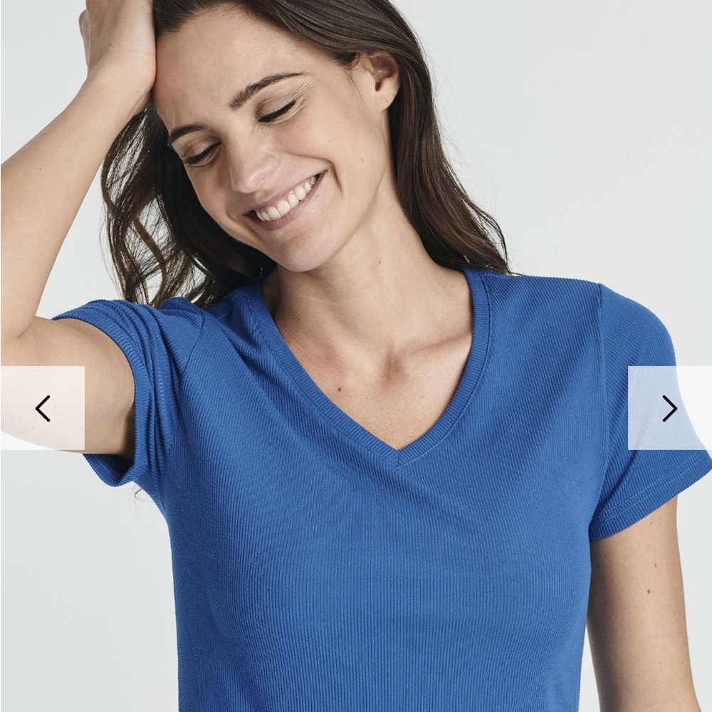 Ribbed V Neck 3 pack T-Shirt Dresses - Picture 5 of 6